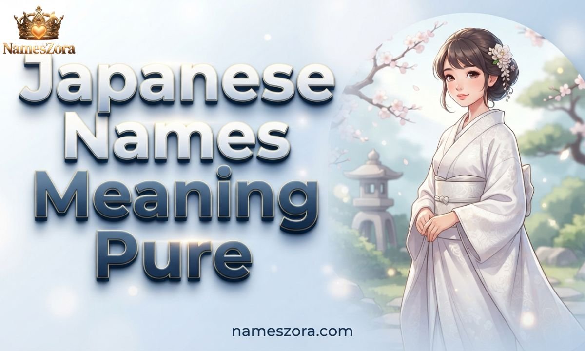 Japanese Names Meaning Pure