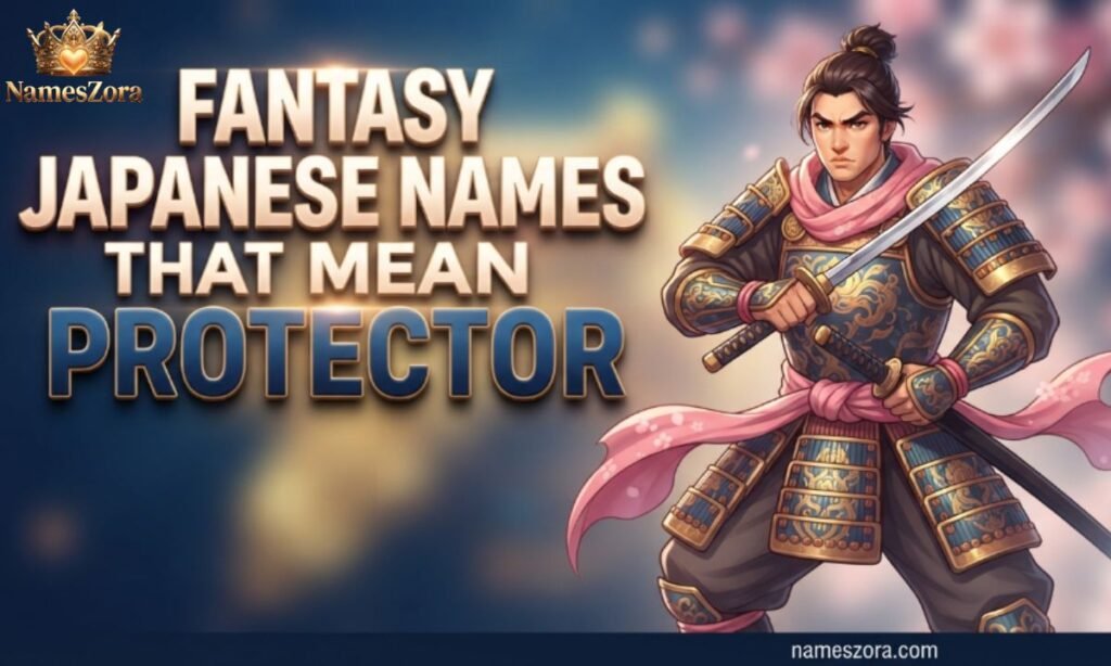Fantasy Japanese Names That Mean Protector