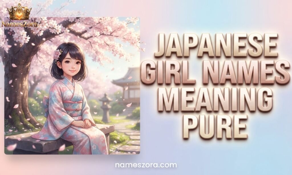 Japanese Girl Names Meaning Pure