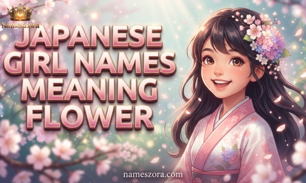 Japanese Name Meaning Flower For Girls