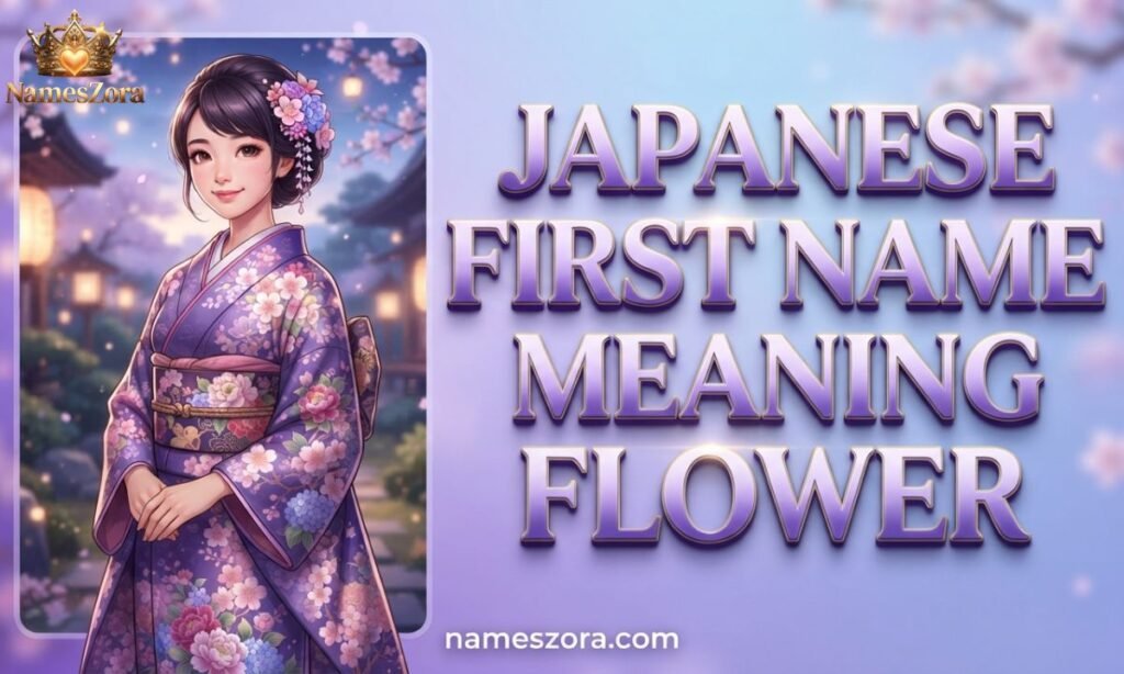 Japanese First Name Meaning Flower