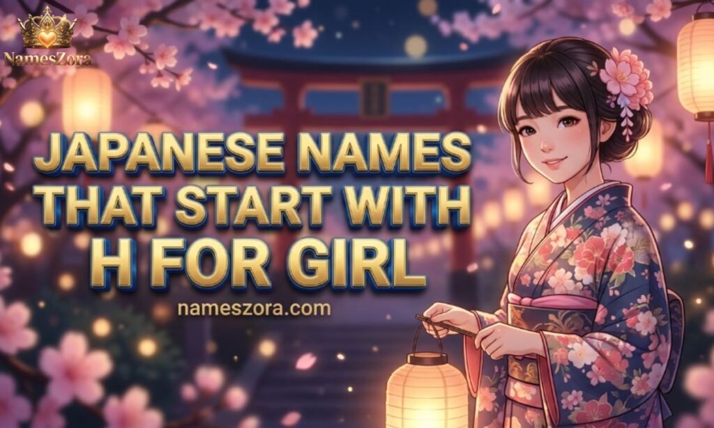Japanese Names That Start With H for Girl