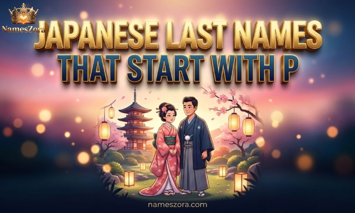 Japanese Names That Start With P