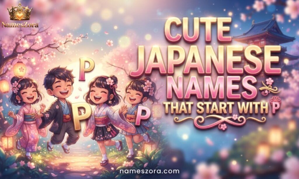 Cute Japanese Names That Start With P