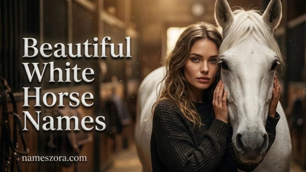 Beautiful White Horse Names