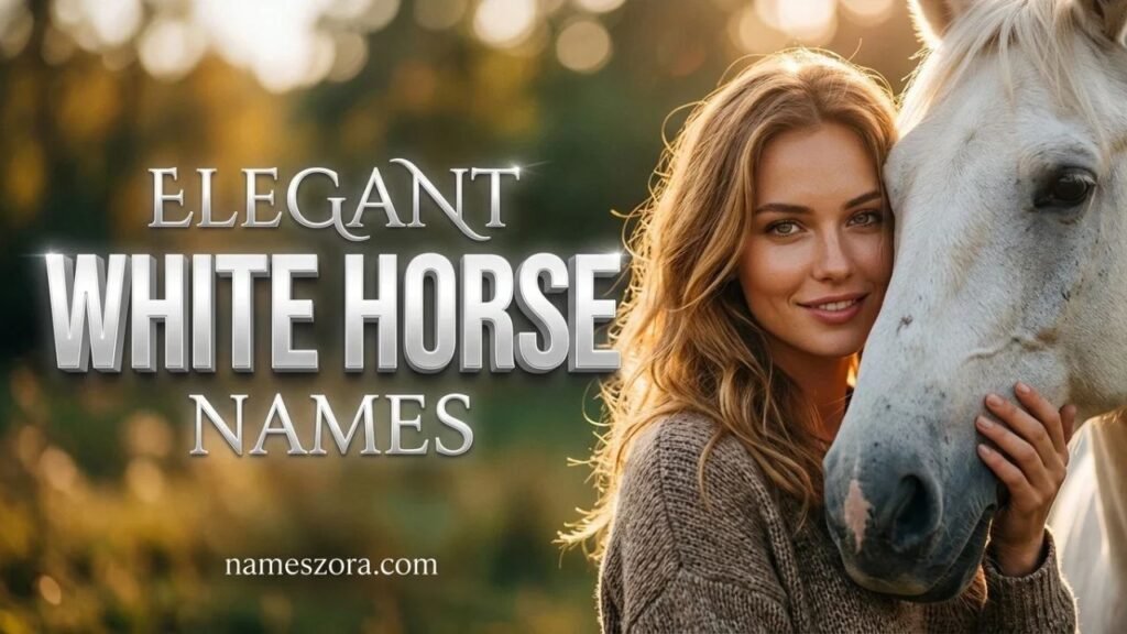 Elegant White Horse Names