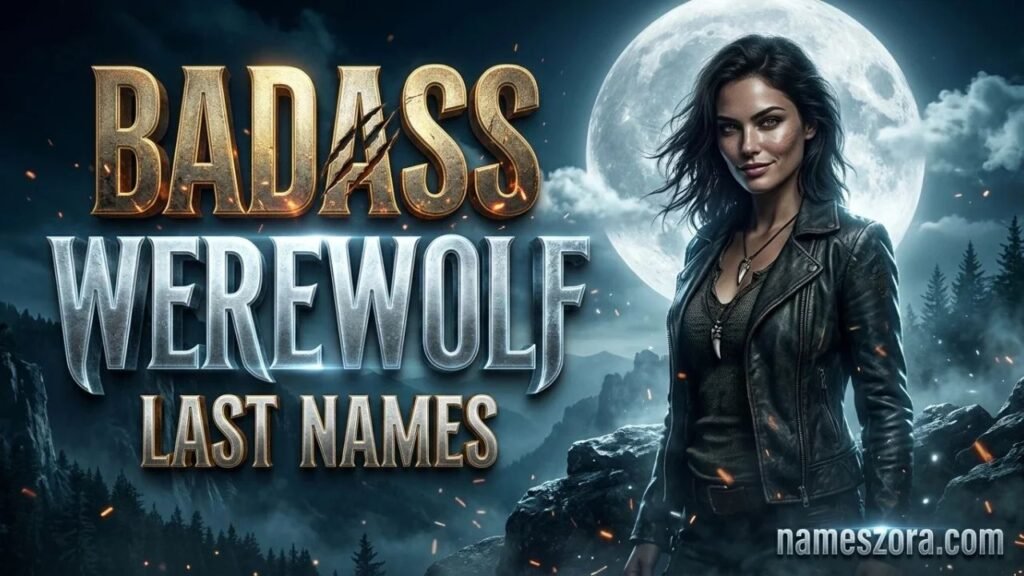 Badass Werewolf Last Names