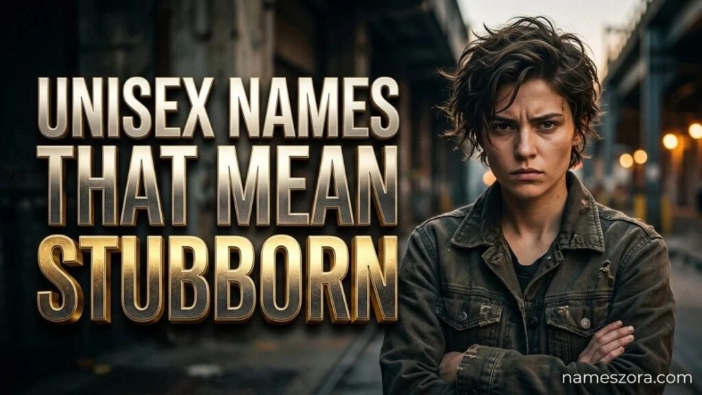 Unisex Names That Mean Stubborn