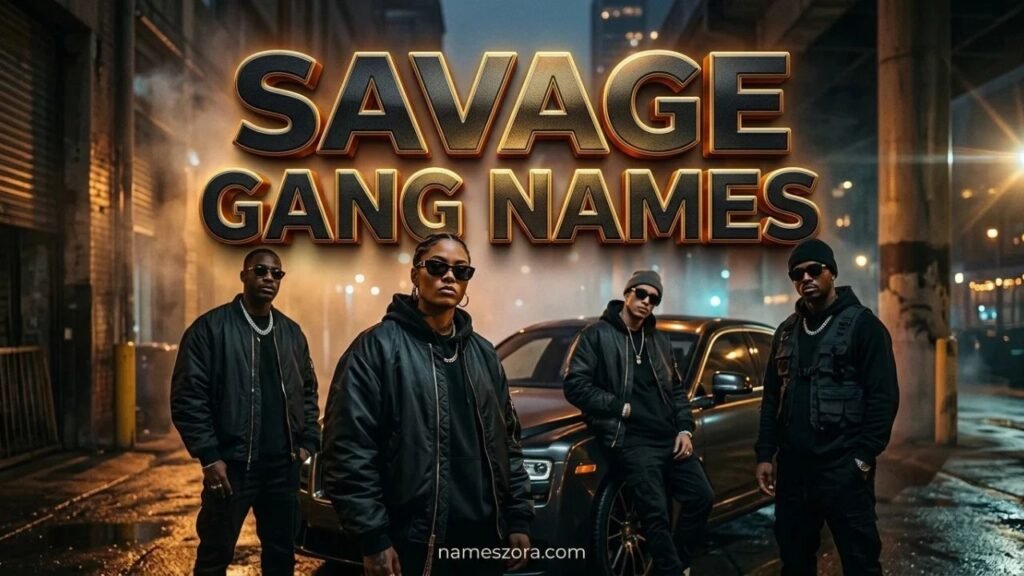 Savage Gang Names