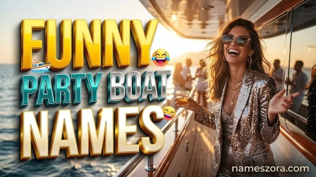 Funny Party Boat Names