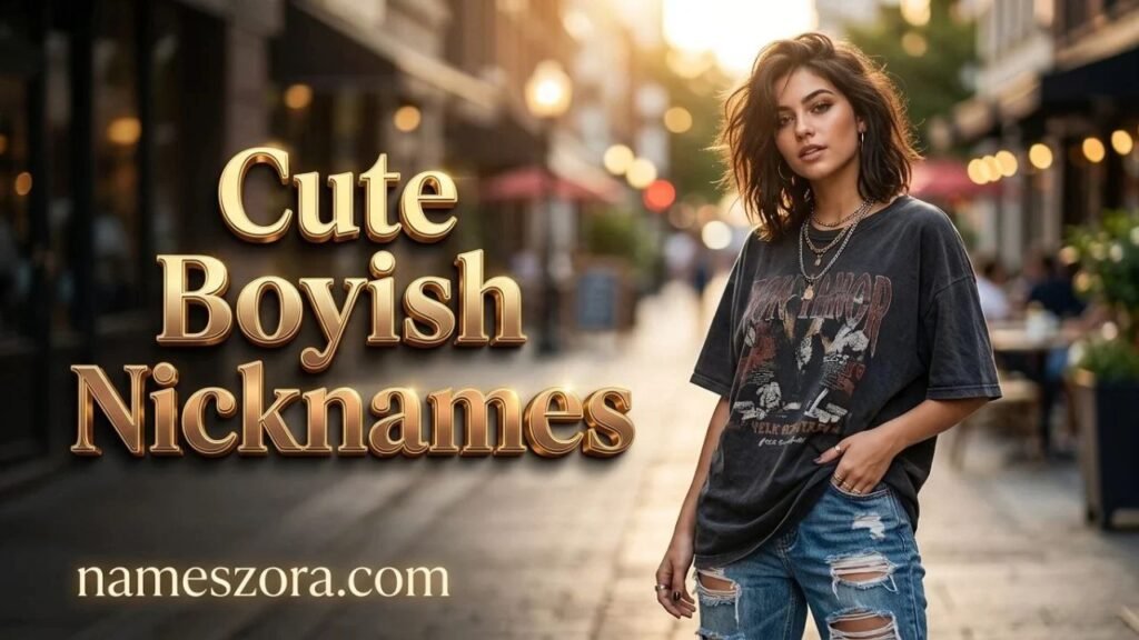 Cute Boyish Nicknames