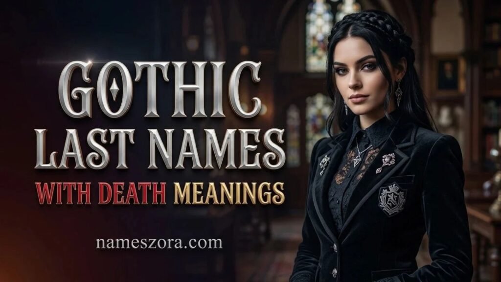 Gothic Last Names With Death Meanings