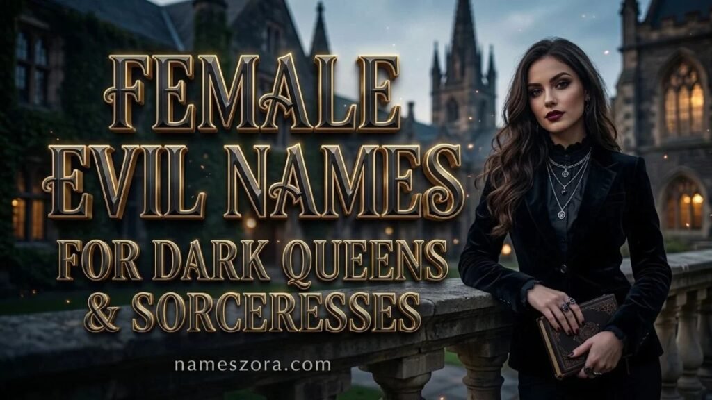 Female Evil Names for Dark Queens and Sorceresses