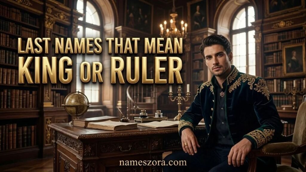 Last Names That Mean King or Ruler