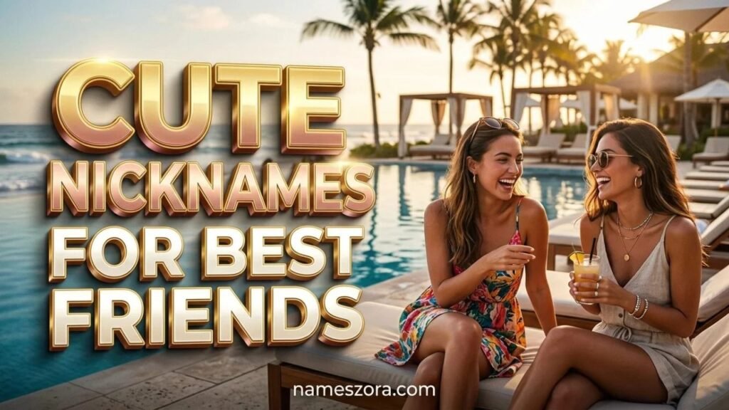 Cute Nicknames For Best Friends