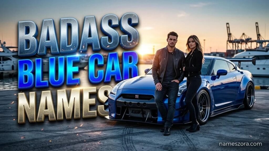 Badass Blue Car Names