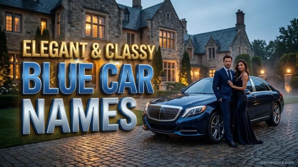 Elegant and Classy Blue Car Names