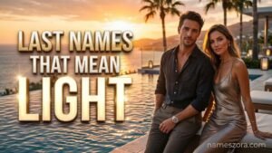 Last Names That Mean Light
