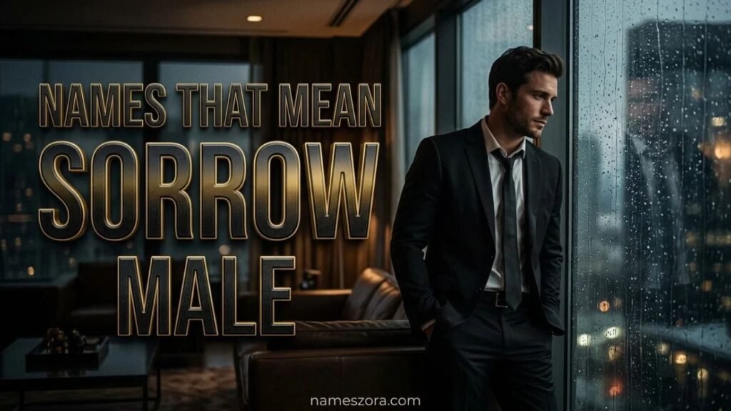 Names That Mean Sorrow Male