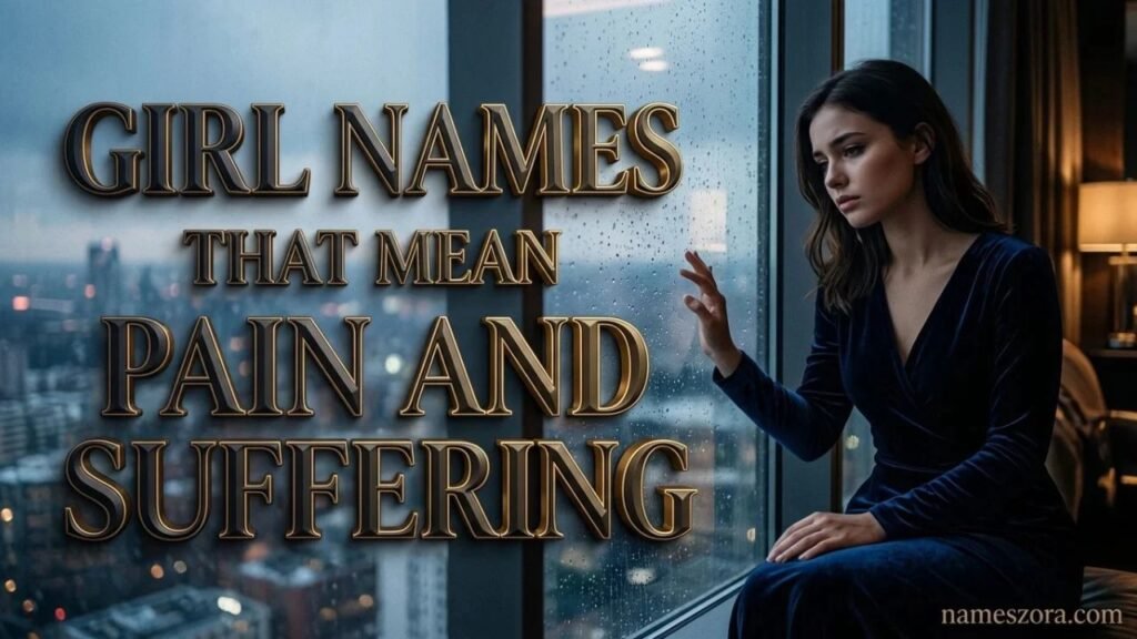 Girl Names That Mean Pain and Suffering