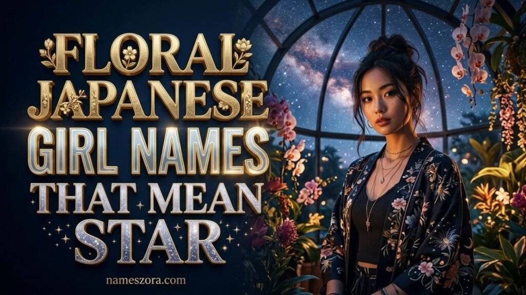 Floral Japanese Girl Names That Mean Star