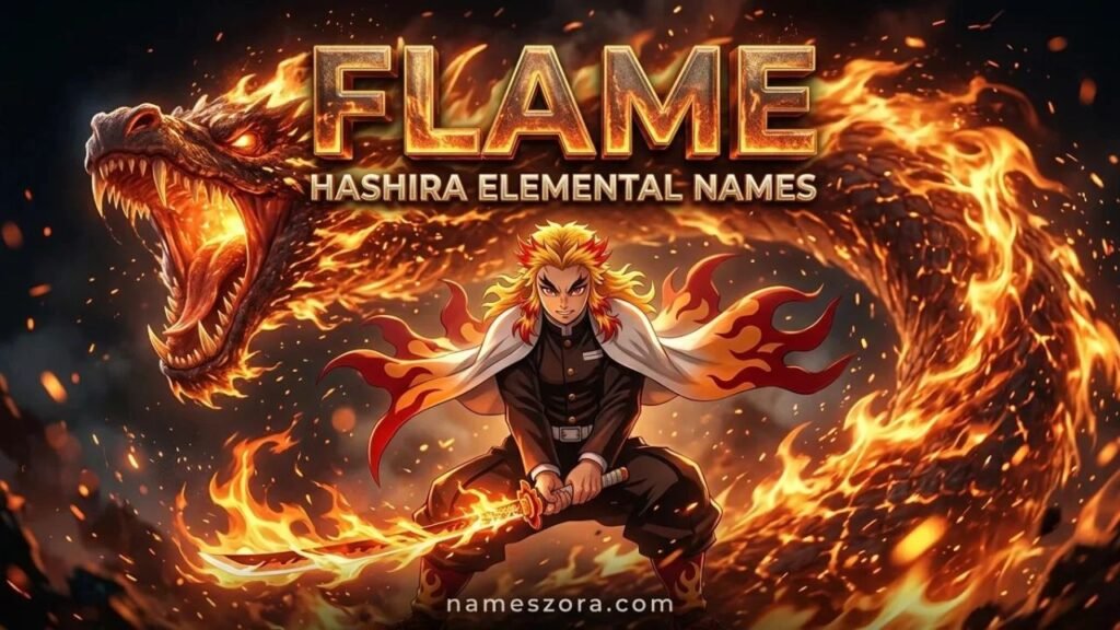 Hashira Names by Elemental Symbolism
