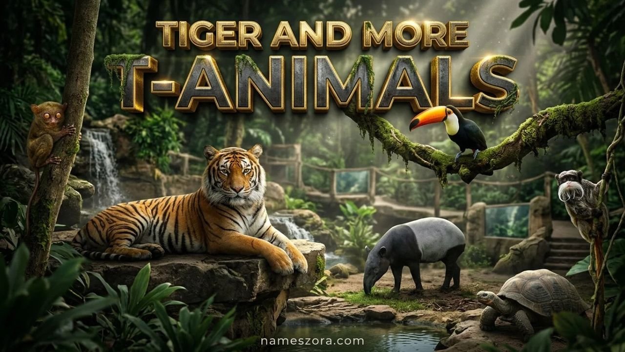 Animals That Start With T