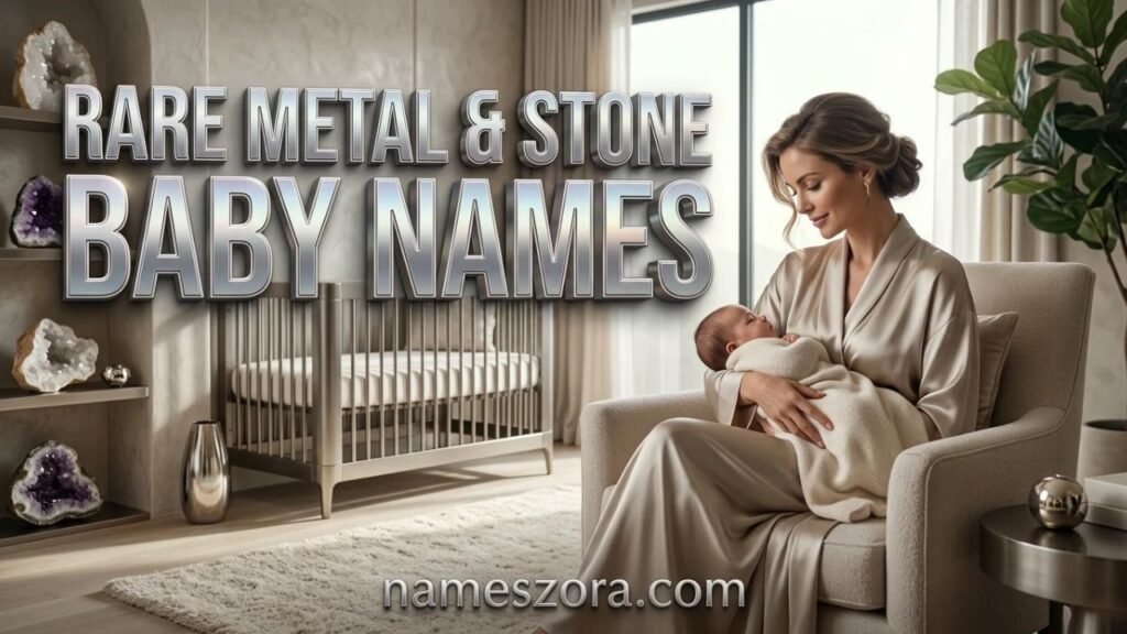 Rare Metal and Stone Baby Names