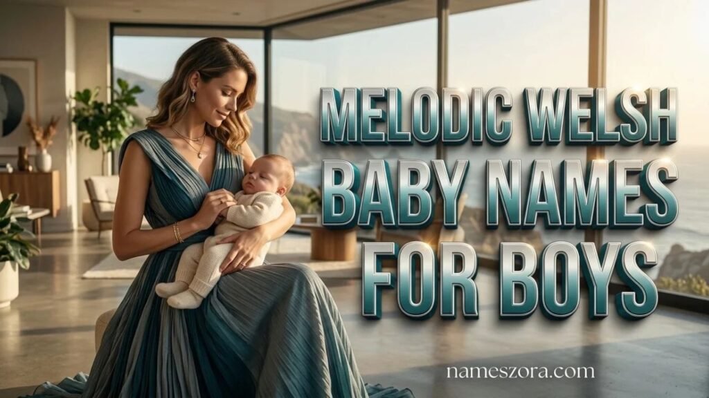 Melodic Welsh Baby Names for Boys