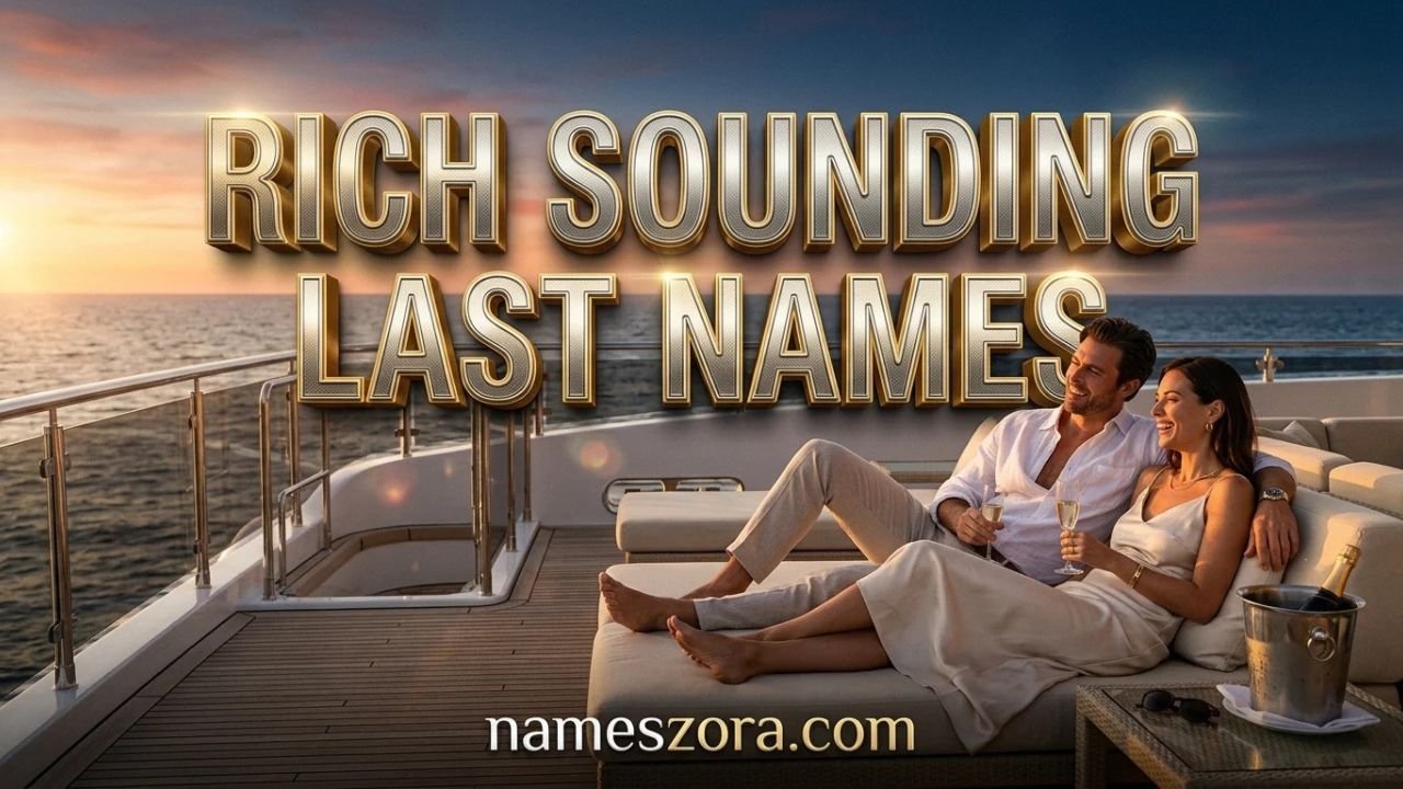 Rich Sounding Last Names