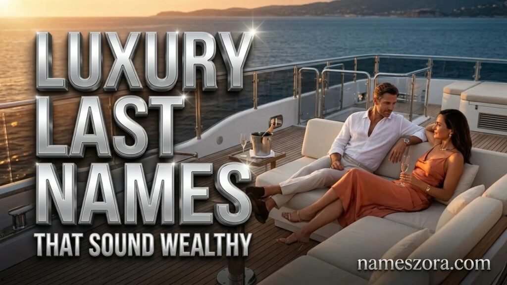 Luxury Last Names That Sound Wealthy