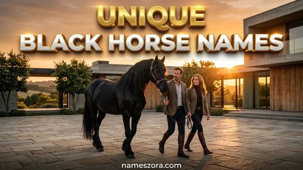 Unique Black Horse Names