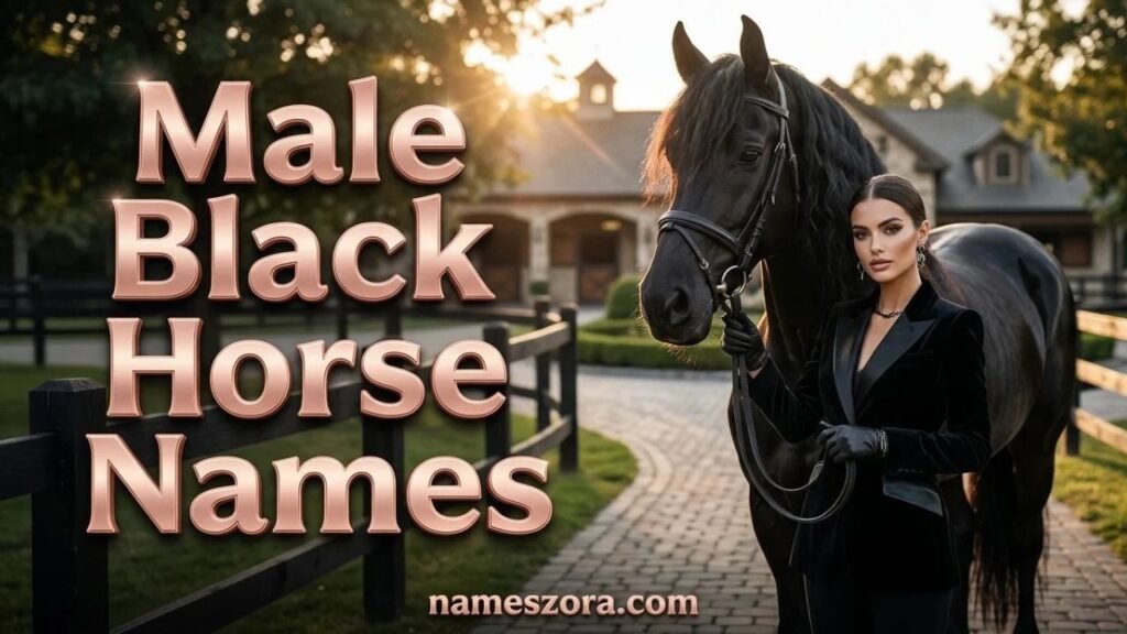 Male Black Horse Names