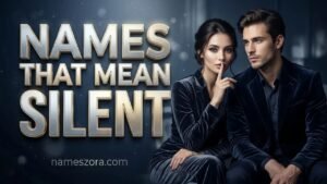 Names That Mean Silent