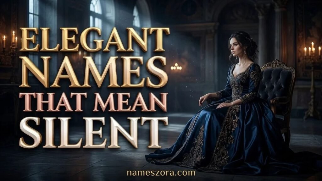 Elegant Names That Mean Silent