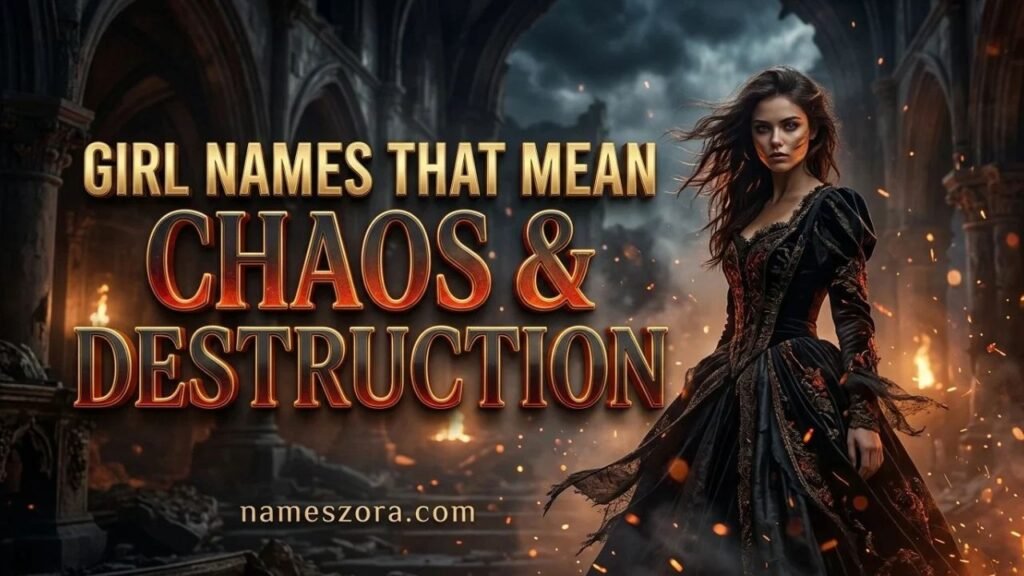 Girl Names That Mean Chaos and Destruction