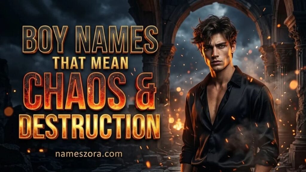 Boy Names That Mean Chaos and Destruction