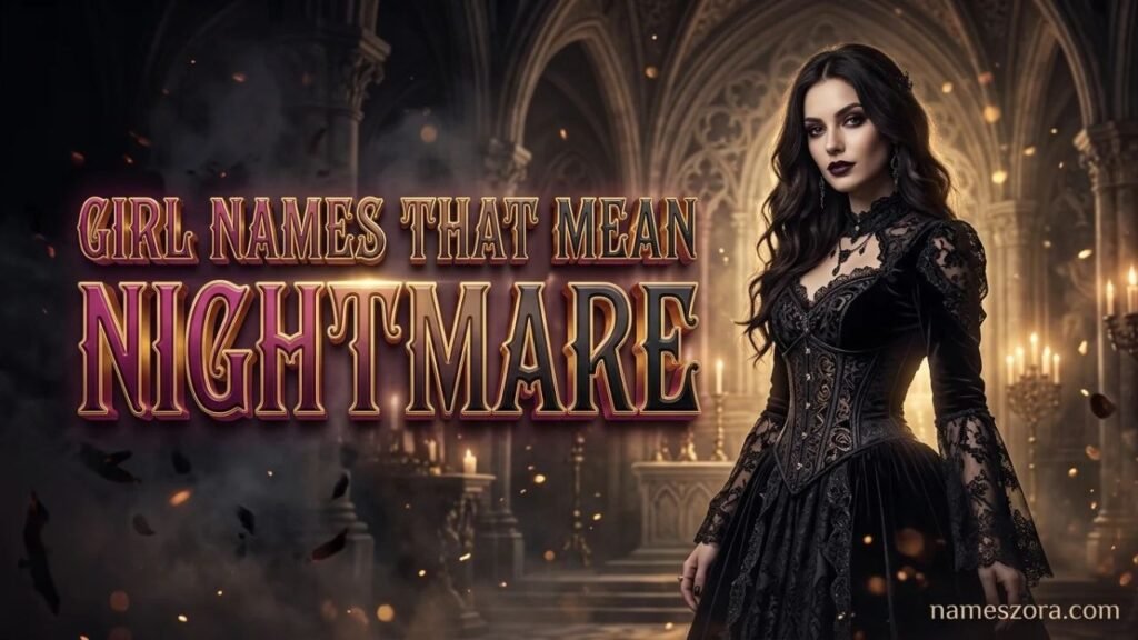 Girl Names That Mean Nightmare