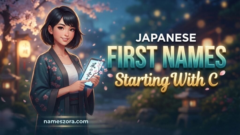 Japanese First Names That Start With C
