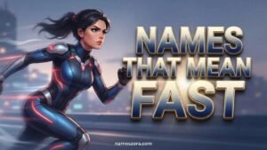 Names That Mean Fast