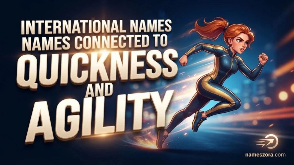 International Names Connected to Quickness and Agility
