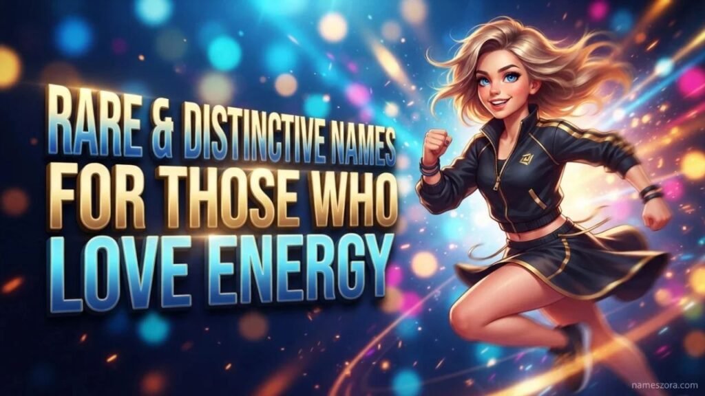 Rare and Distinctive Names for Those Who Love Energy