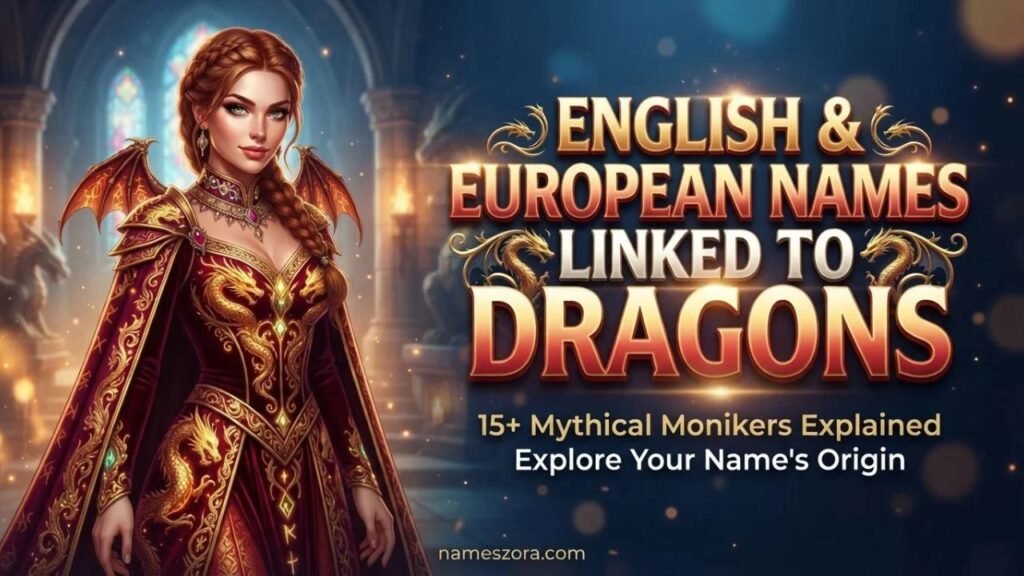 English and European Names Linked to Dragons
