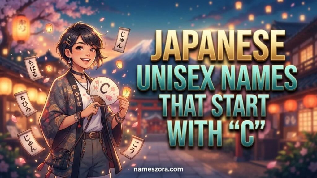 Japanese Unisex Names That Start With C