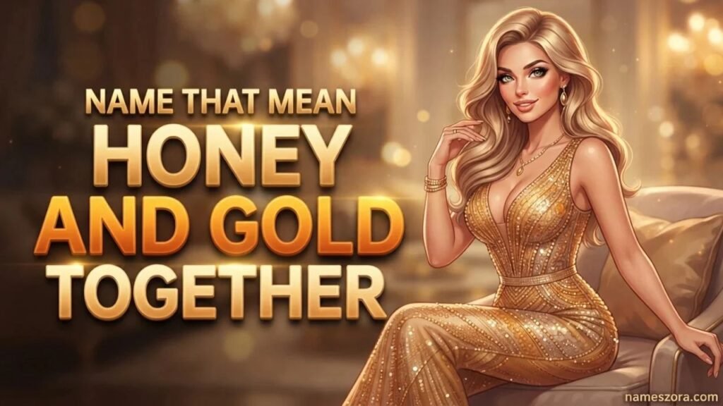 Name That Mean Honey and Gold Together