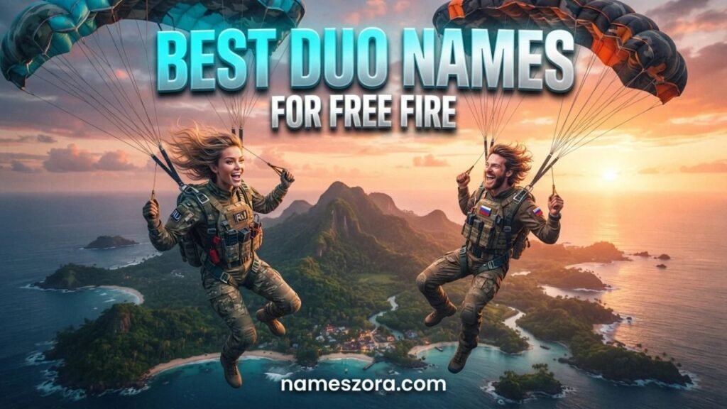 Best Duo Names for Free Fire
