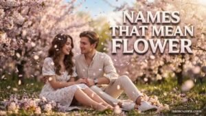 Names That Mean Flower