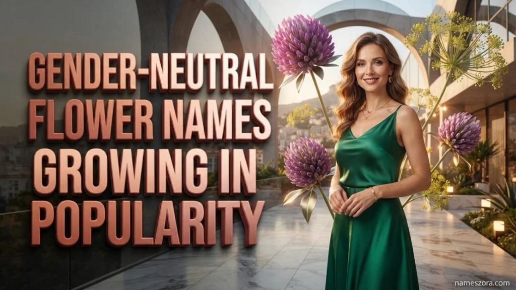 Gender-Neutral Flower Names Growing in Popularity