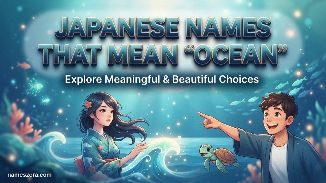 Japanese Names That Mean “Ocean”