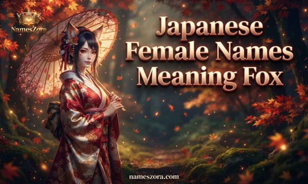 Japanese Name That Means Fox Female